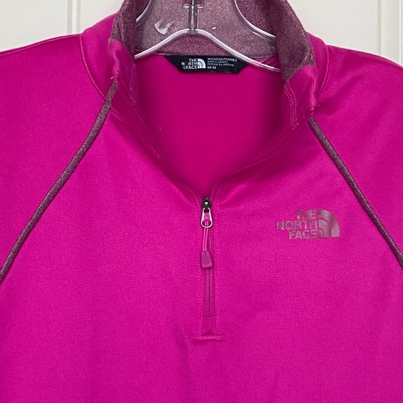 The North Face Pink 1/2 Zip - Picture 2 of 6